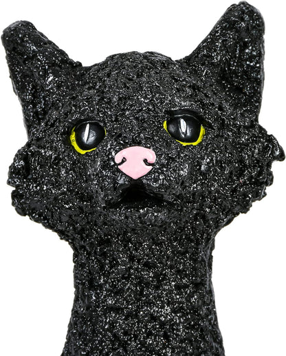 Black cat and a bunch of pumpkins, Halloween collection