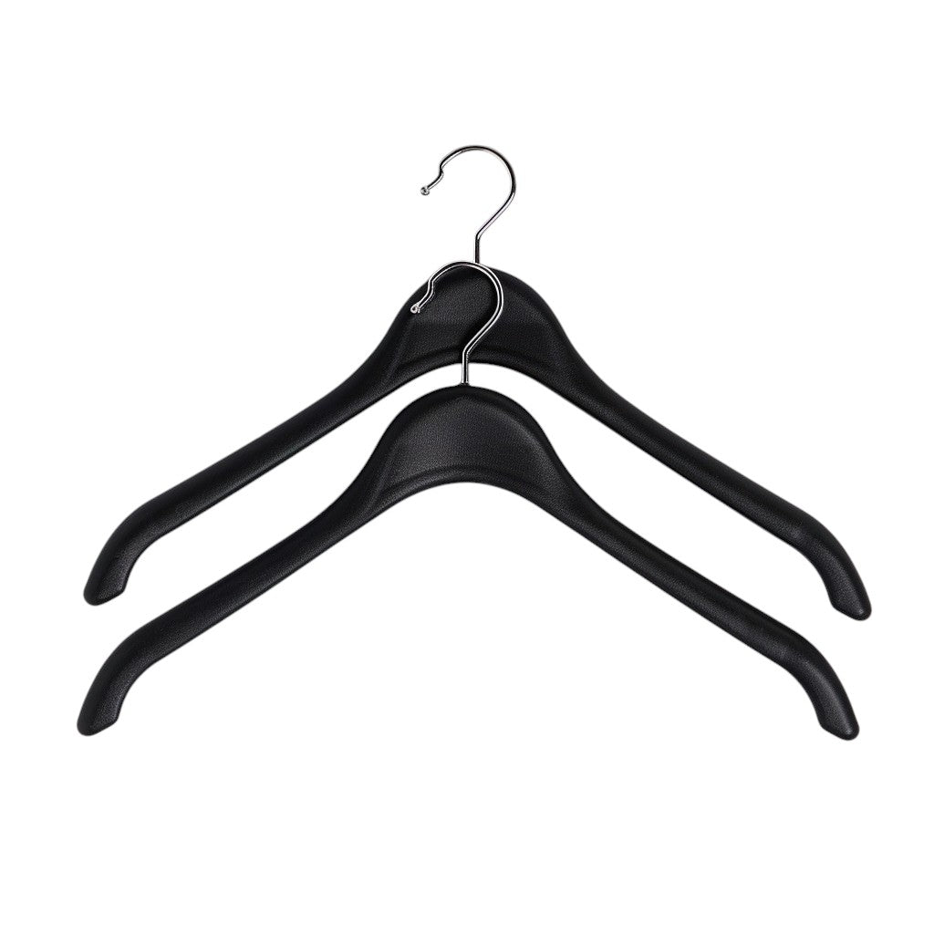Vibt Non-Slip Slim Clothing Hangers - Seamless Space-Saving Wardrobe Organizers (Pack of 10)