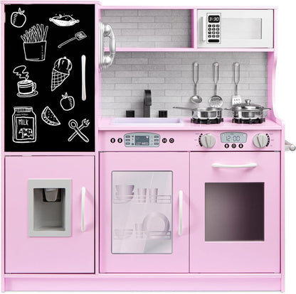 Best Pretend Kitchen Wooden Toy Set for Kids