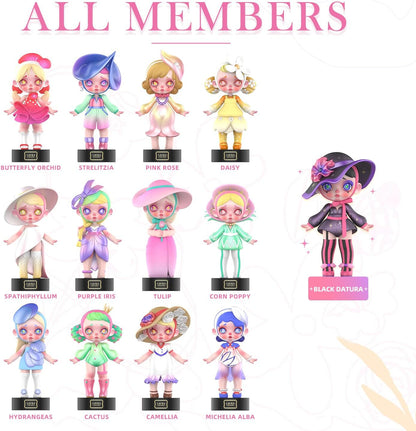 12-Pack Blind Box, Fashion Trendsetters Series Cute Blind Box Action Figures Popular Collectible Toys Birthday Halloween Christmas Gifts