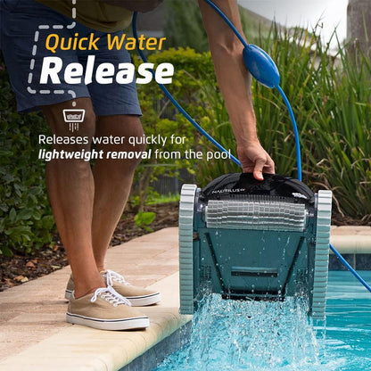 Dolphin Nautilus CC Robotic Pool Vacuum Cleaner All Pools up to 33 FT - Wall Climbing Scrubber Brush